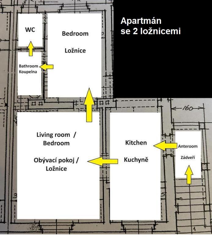 Apartmany U Kubiku Hradec Králové エクステリア 写真